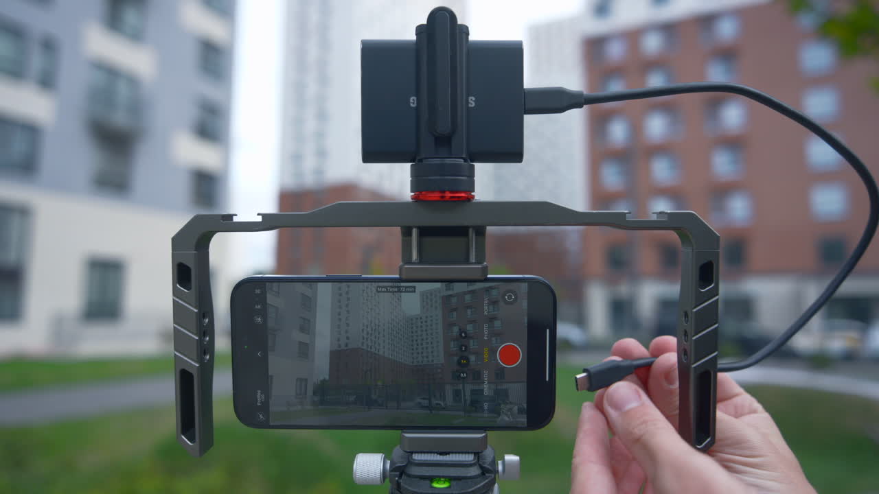 스마트폰 비디오 녹음 설정