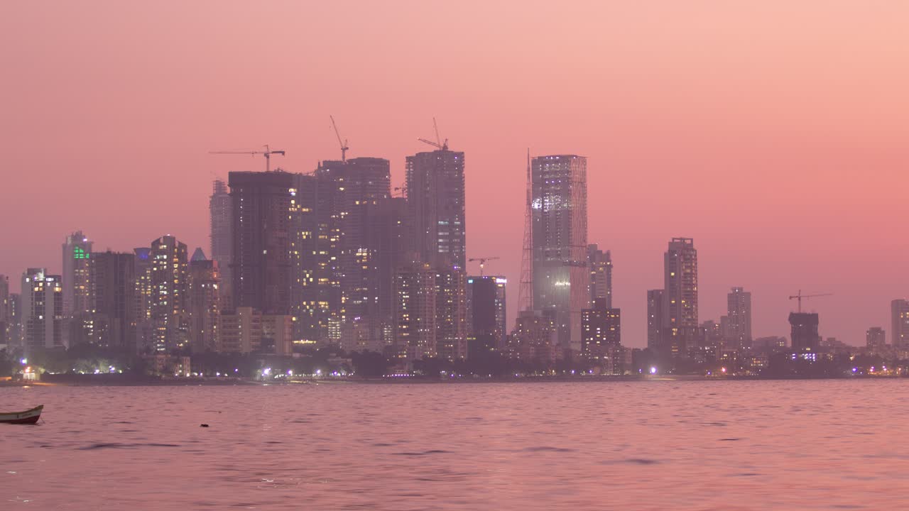 Bandra worli sealink bridge and mahim bay