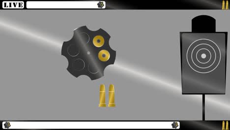 bullet shooter looping streaming background. 1080p (2).mp4