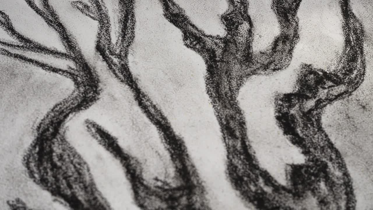 Abstract drawing of a tree
