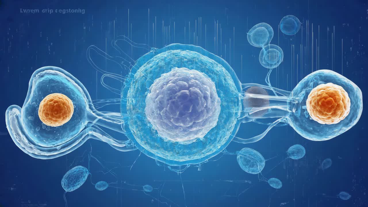 Microscopic View of Cells