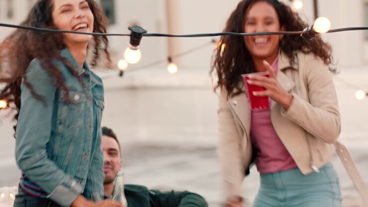 Women, men or bonding and dancing with alcohol
