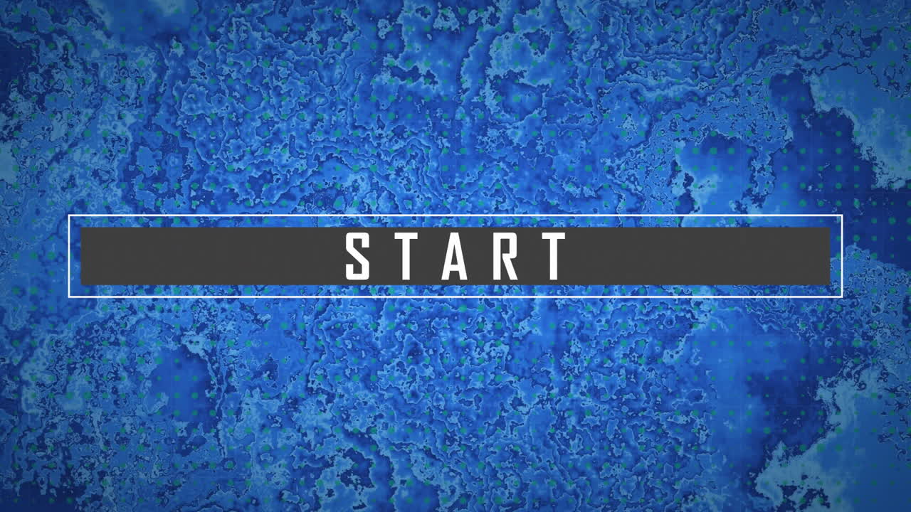 Animation of text starting over abstract blue textured background in school setting