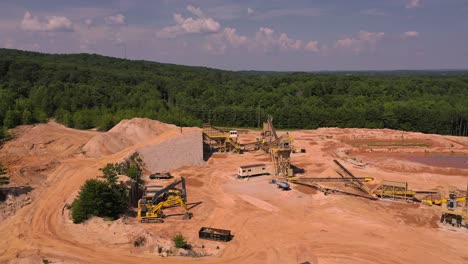 Sand-Quarry-conveyor-system-in-Cumming-Georgia