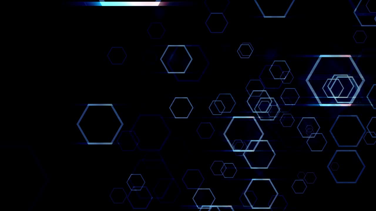 4k linterna azul de bucle hexógeno