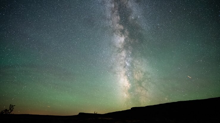 Night Sky Filled with Shimmering Stars in a Cinematic Time Lapse Capture