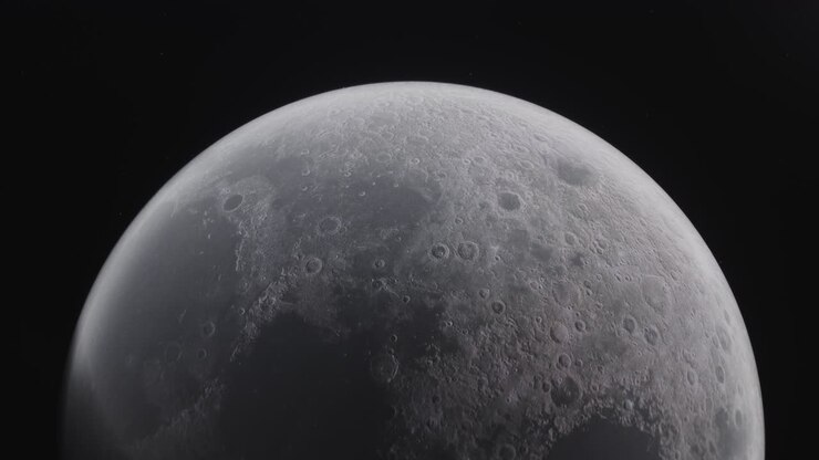Lua vista do Espaço