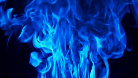 blue flame abstract background