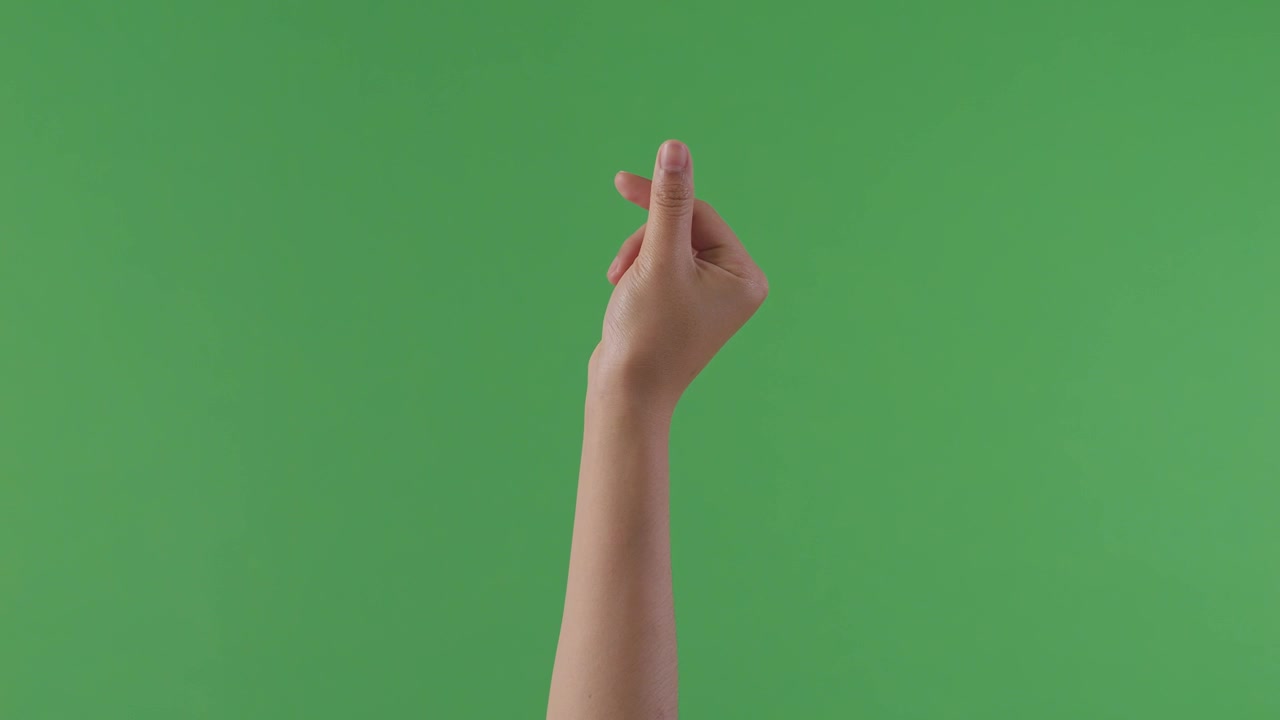 Gesto ruky symbolizující lásku