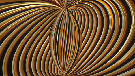 el fondo de líneas giratorias abstractas. diseño de movimiento 4k