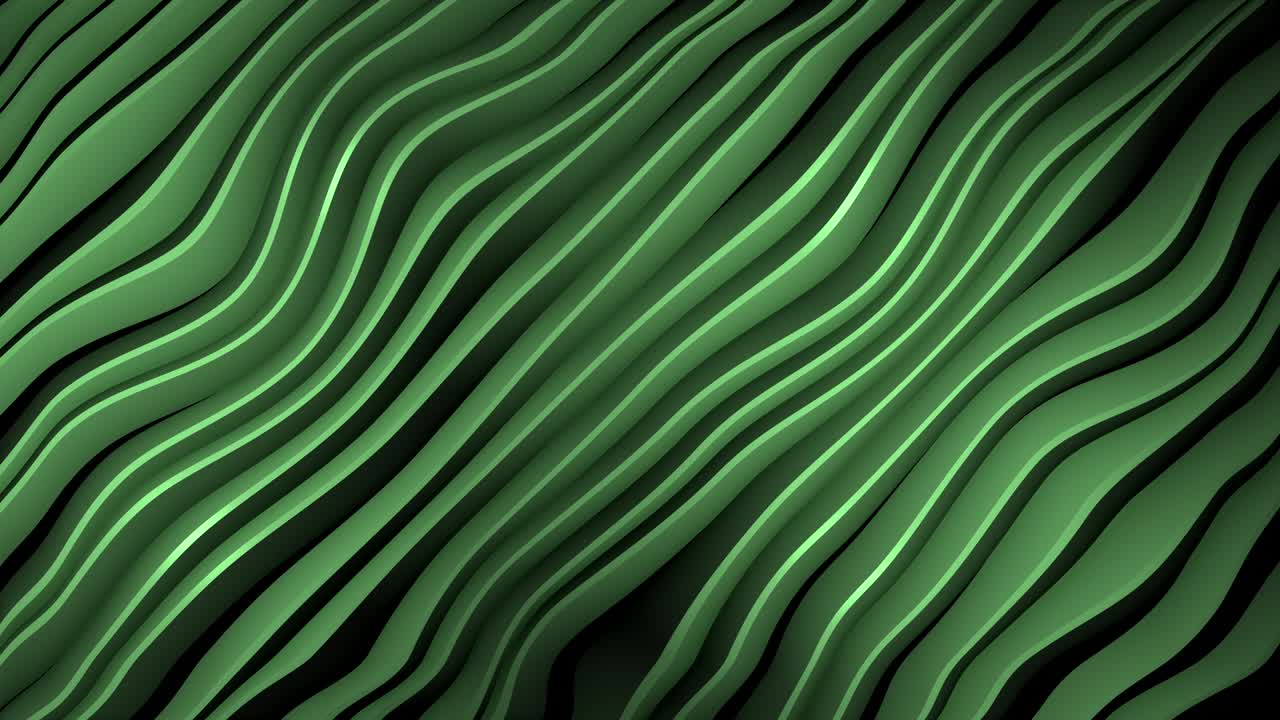 Wave Abstract Background 4K