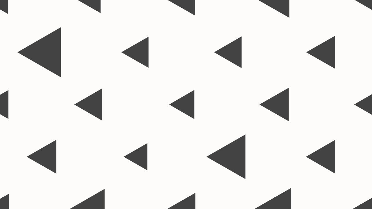 patrón geométrico de triángulos negros