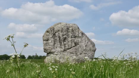 stone circle at avebury, a neolithic henge monument and an unesco world heritage