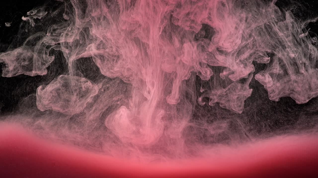 Dipinti. Forme astratte. Riprese su sfondo nero.