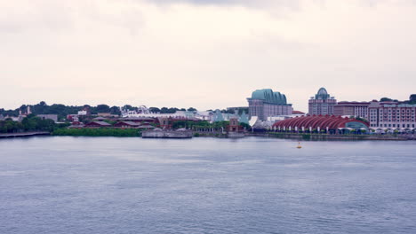 Blick-Auf-Sentosa-Von-Vivocity-In-Singapur