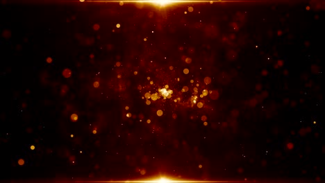 particles dust abstract light bokeh motion titles cinematic background loop