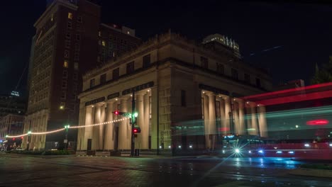 this video is about a time lapse of traffic in downtown houston. this video was filmed in 4k for best image quality.