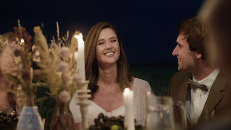 People in a wedding party