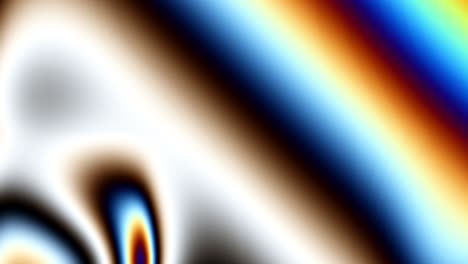 animación de fondo de movimiento de la franja psicológica colorida