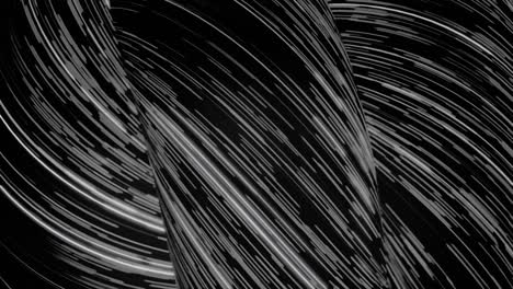 abstract twisted lines