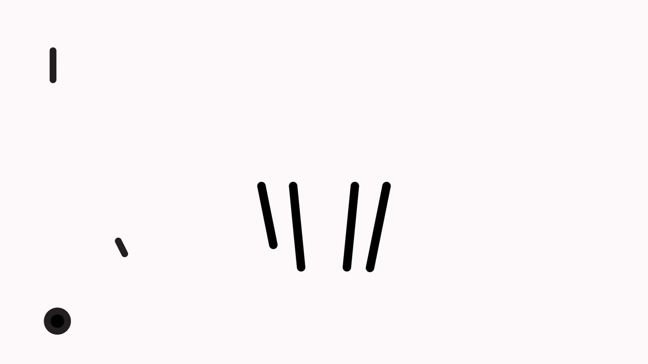 쇼핑 바구니 온라인 라인 알파와 함께 아이콘 애니메이션