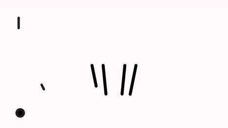 shopping basket online line icon animation with alpha
