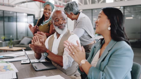 gente de negocios, reunión de diversidad