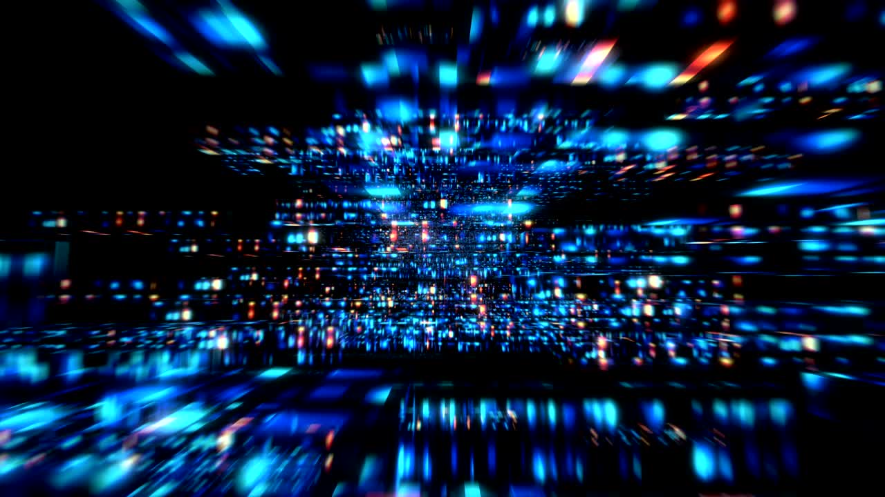 3D Futuristic abstract background