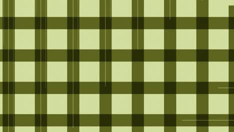 green plaid pattern