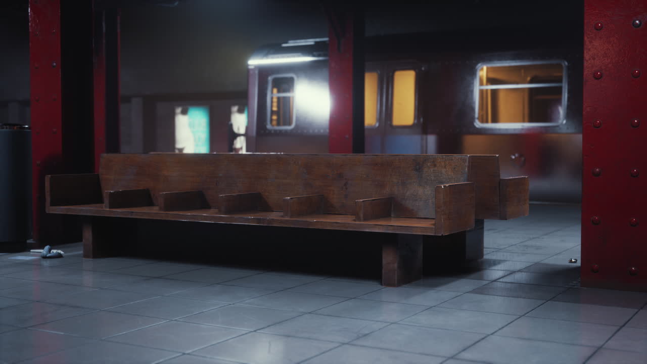 empty train station during the covid-19 pandemic