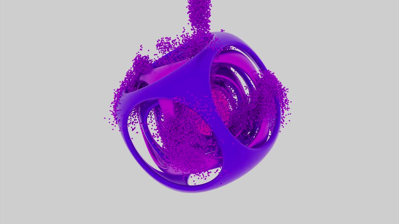 esfera 3d abstracta con estructura geométrica