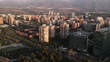 Pedestal-shot-from-Park-view-of-skyscrapers