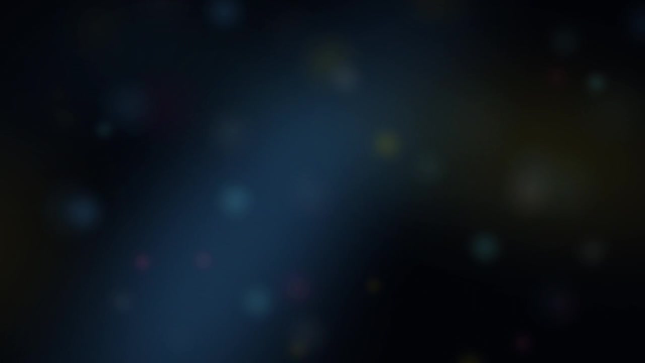 Abstract Background with Soft Glowing Bokeh Lights
