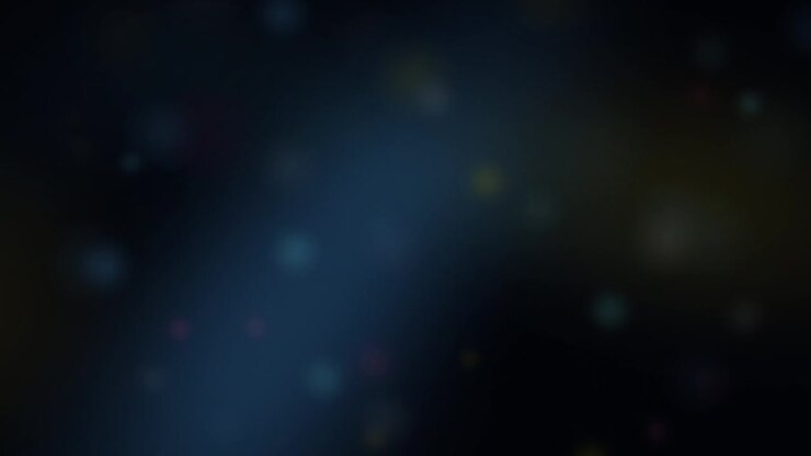 Abstract Background with Soft Glowing Bokeh Lights