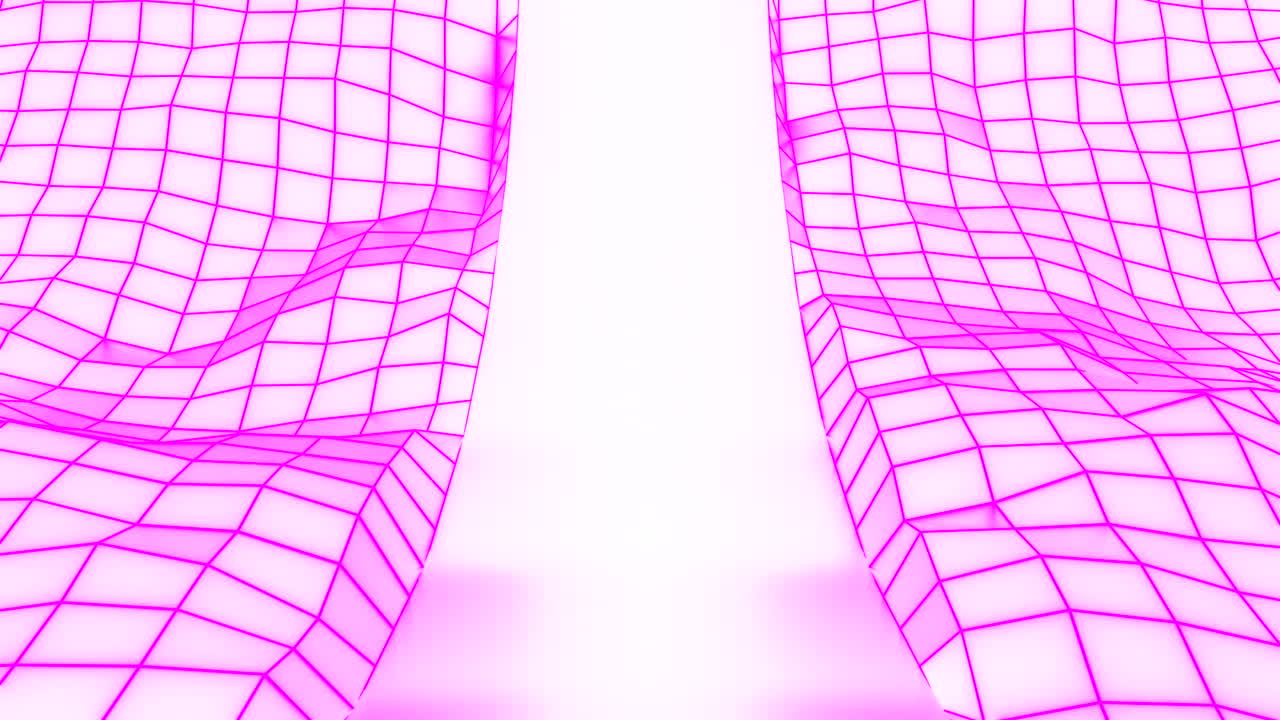 Pink Grid Abstract Background