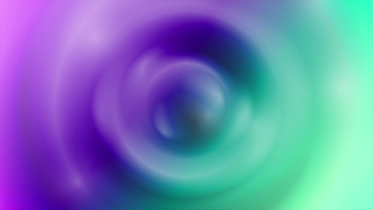 círculos lisos de color violeta y cian fondo de movimiento abstracto