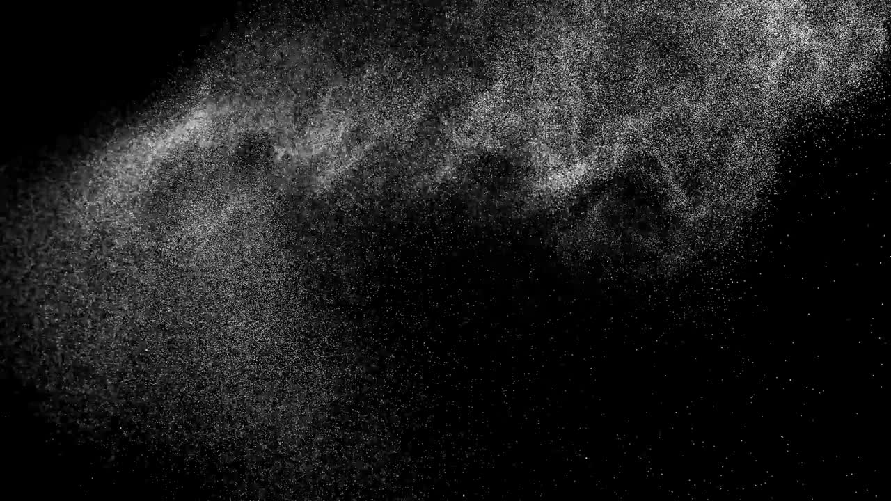 추상적인 디지털 애니메이션 흑색 배경에 색 소음