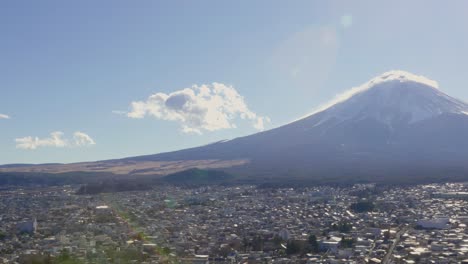 la mejor vista del monte. fuji
