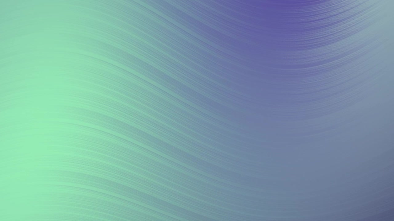Abstract Green and Purple Gradient Background with Wavy Lines