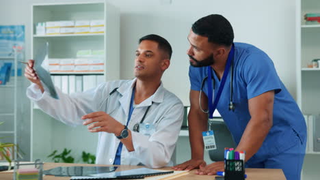 doctor, man and planning in collaboration