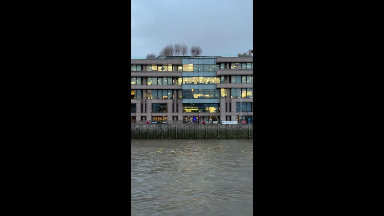 River views of buildings and architecture