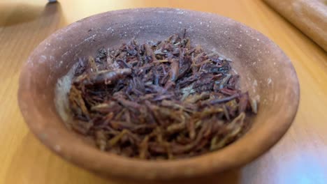 chapulines bocadillos saltamontes comida tradicional mexicana