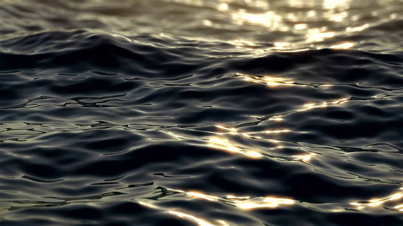 4k mar tranquilo fondo del océano - video de stock