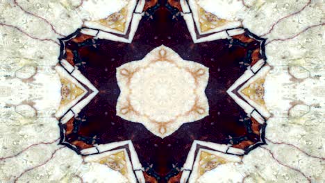 abstrakcyjny kaleidoskop
