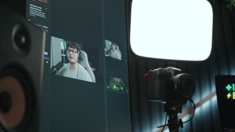 gamer streaming setup