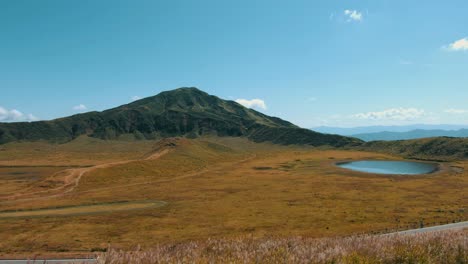 kusasenri pradera paisaje del monte aso - japón