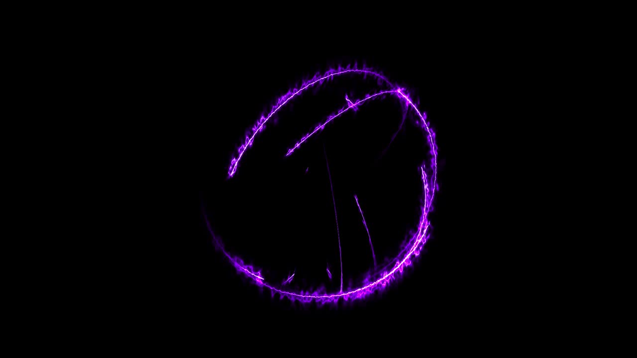 3D circle energy animation motion graphics
