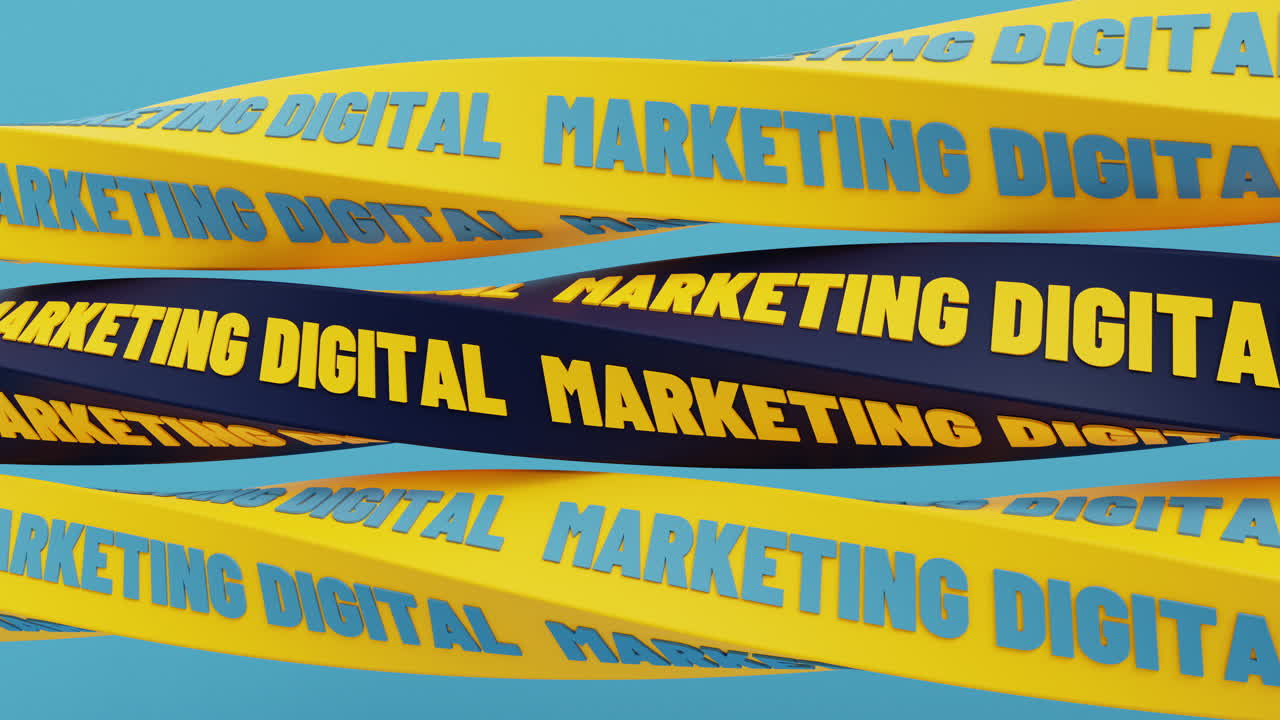 Abstract Digital Marketing Design