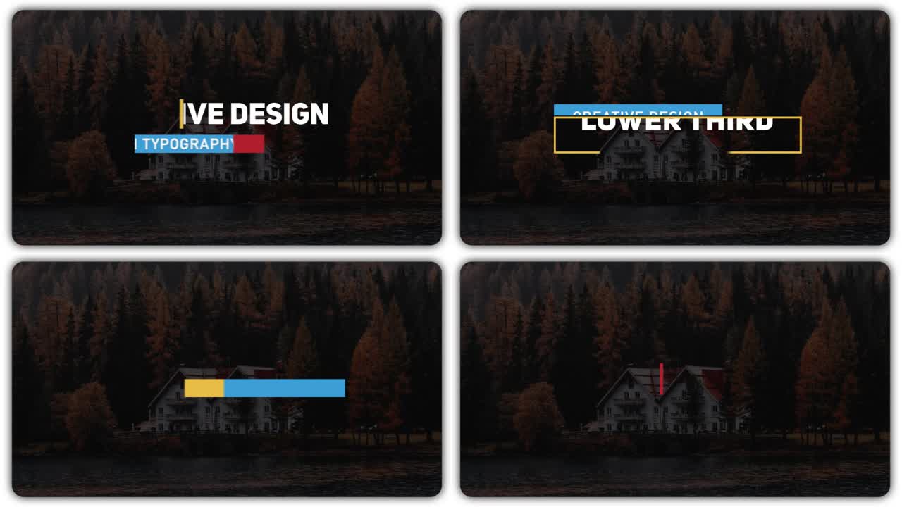 House by the Lake Surrounded by Forest