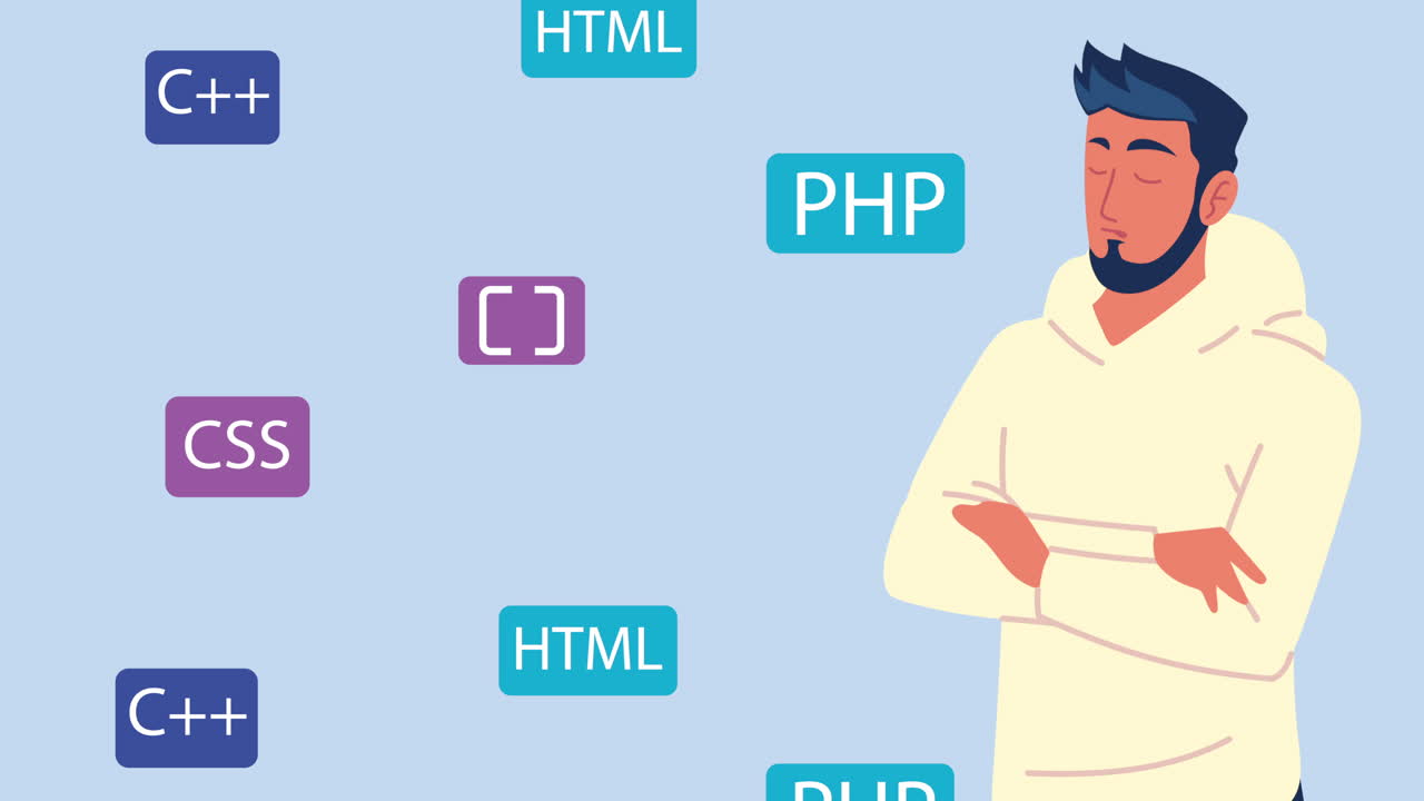 programmer and language programing code